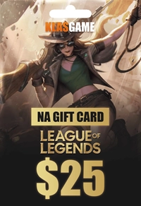 League Of Legends NA 25$ Gift Card